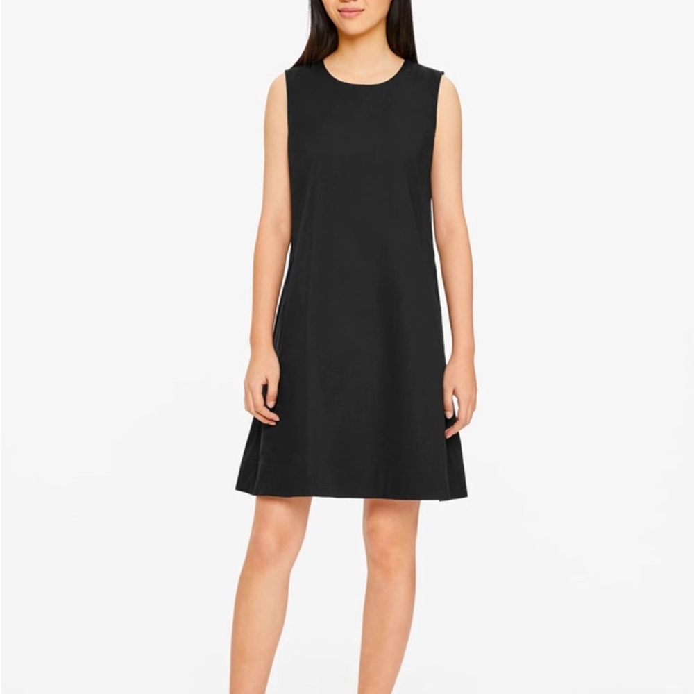 Eileen Fisher organic cotton shift dress size small